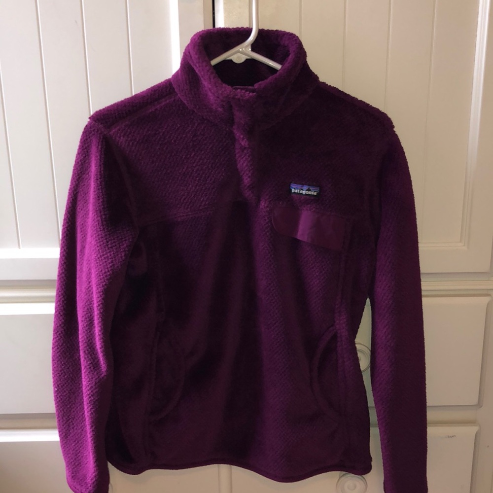 patagonia purple fleece